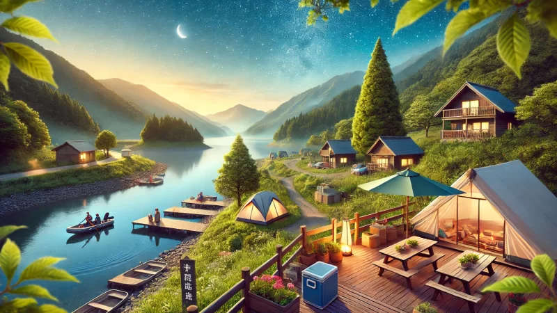 池の山キャンプ場｜温泉付きで星空が美しい福岡のキャンプスポット