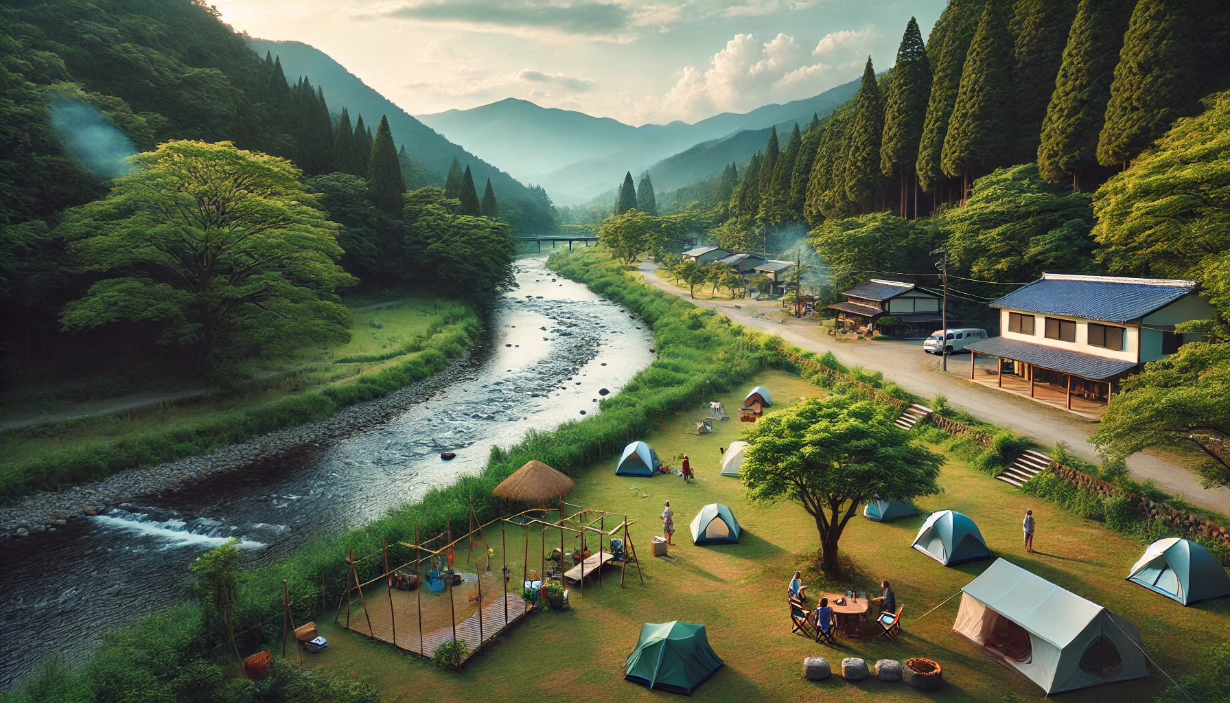 美山町自然文化村キャンプ場